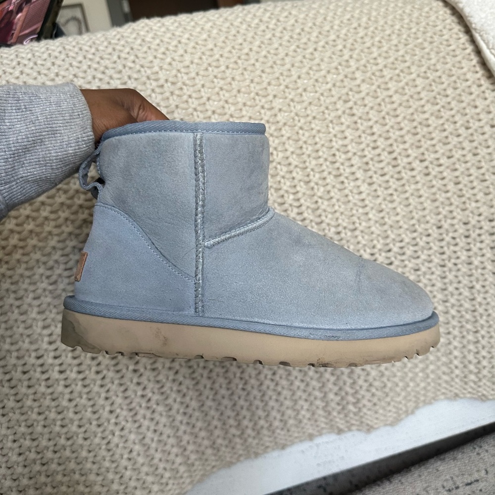 Light blue Ugg minis